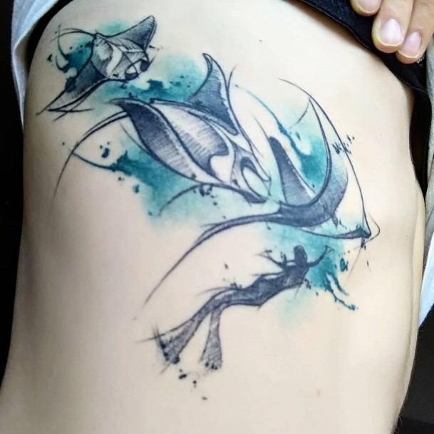 Tattoos Scuba Diving Tattoo Designs For Women