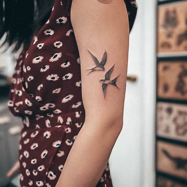 Tattoos Small Sparrow Tattoo Designs For Women