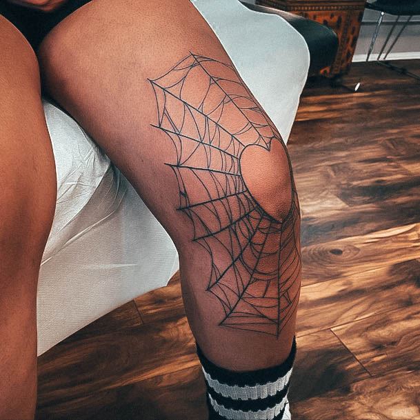 Tattoos Small Spider Web Tattoo Designs For Women