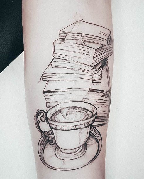 Tea Female Tattoo Designs