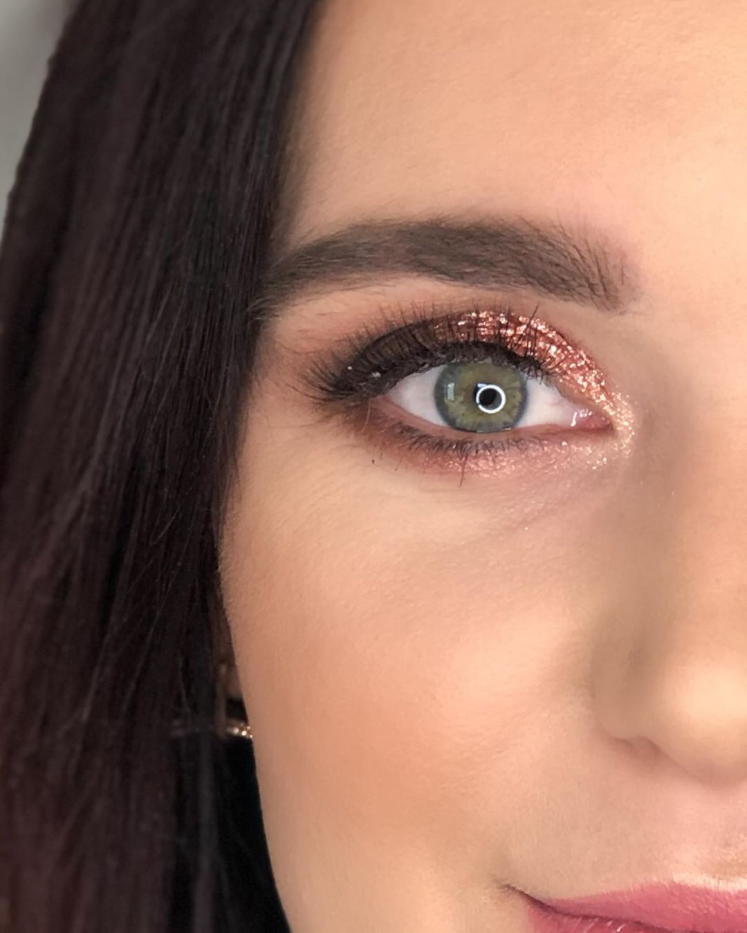 Tea Rose Gold Eye Makeup Looks Women