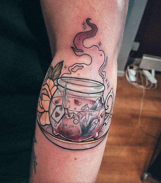 Tea Womens Tattoo Designs