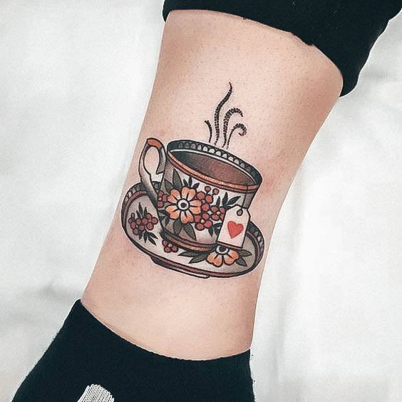 Tea Womens Tattoos Ideas