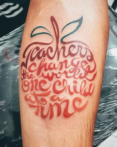 Teacher Teacher Tattoo Designs For Women