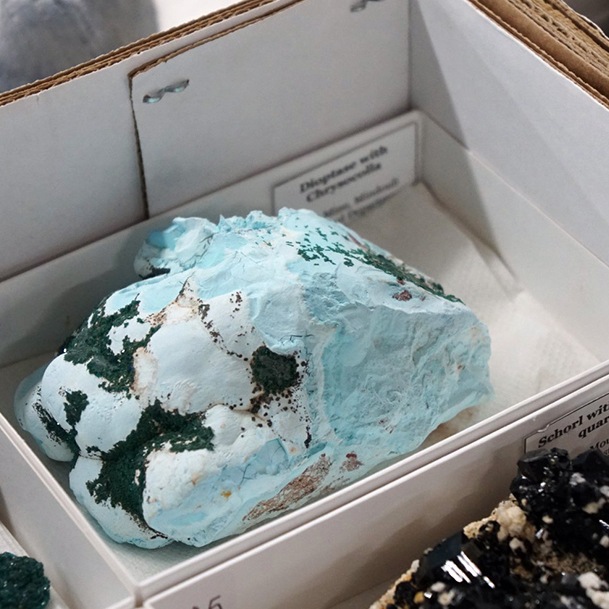 Teal And Green Denver Gem And Mineral Show