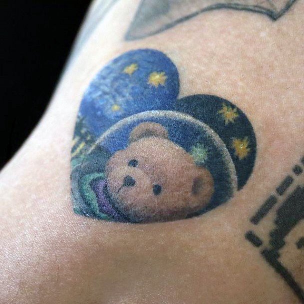Teddy Bear Girls Tattoo Ideas