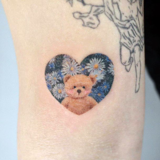 Teddy Bear Tattoos For Girls