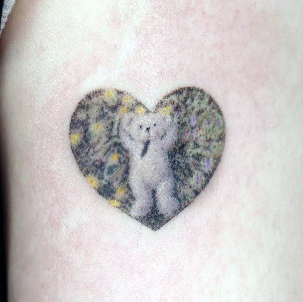 Teddy Bearic Womens Teddy Bear Tattoo Designs