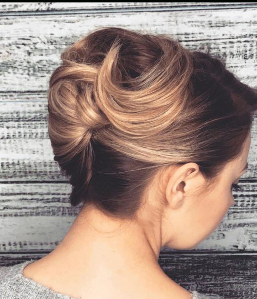 Teenage Inspiration Highlighted Classy And Traditional French Twist