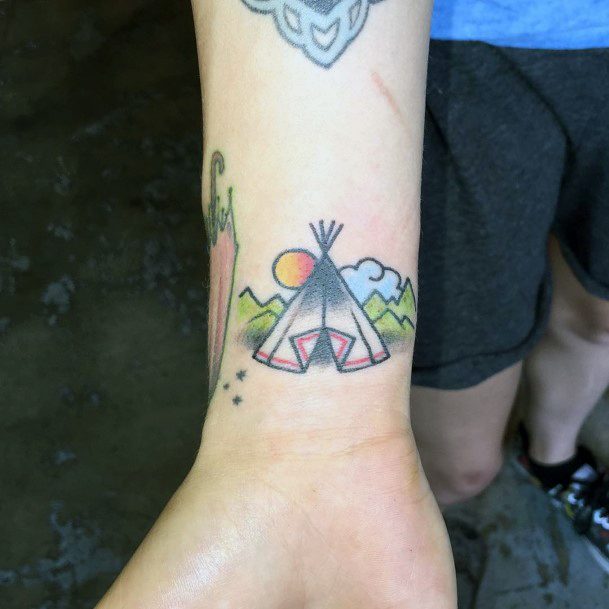 Teepee Tattoos Tent For Women