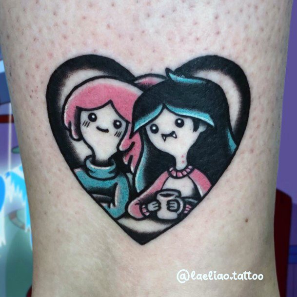 Terrific Design Ideas For Womens Adventure Time Tattoo