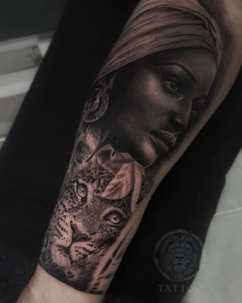 Terrific Design Ideas For Womens Africa Tattoo