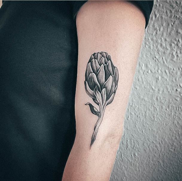 Terrific Design Ideas For Womens Artichoke Tattoo