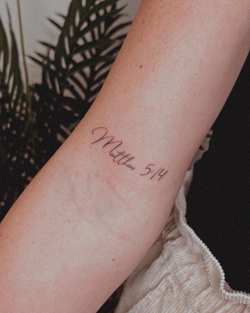 Terrific Design Ideas For Womens Bible Verse Tattoo