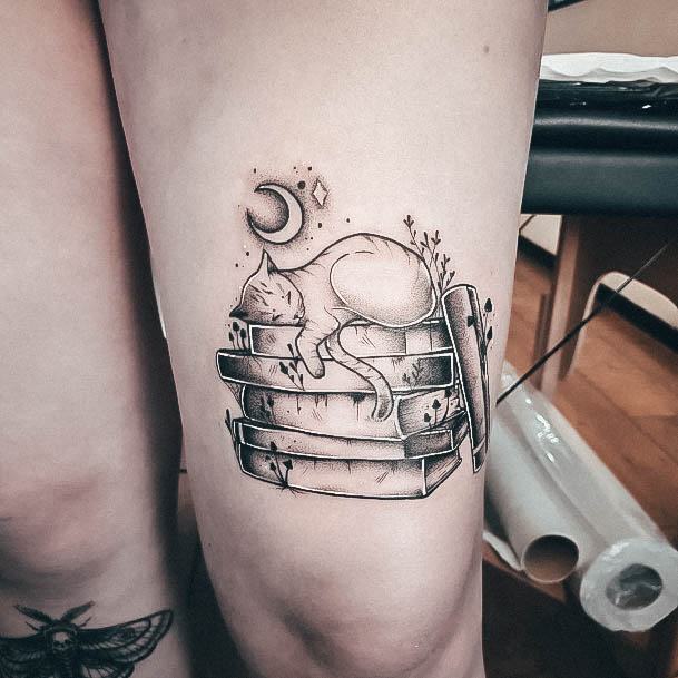 Terrific Design Ideas For Womens Book Tattoo