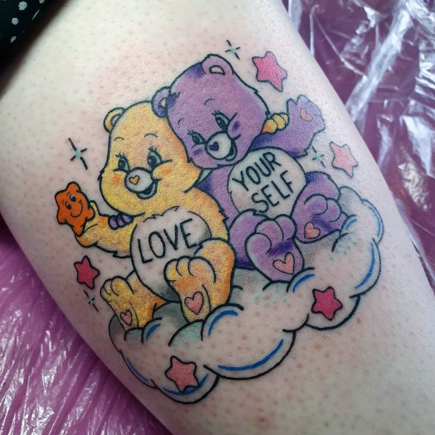 Terrific Design Ideas For Womens Carebears Tattoo