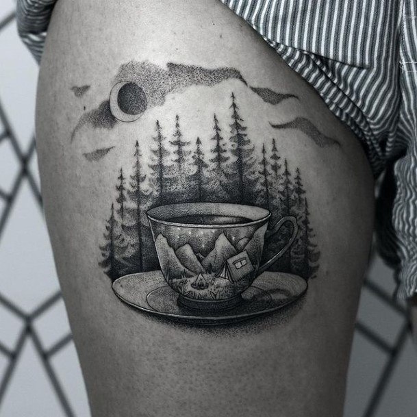 Terrific Design Ideas For Womens Coffee Mug Tattoo