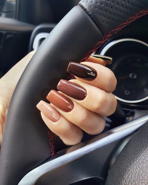 Terrific Design Ideas For Womens Coffee Nail