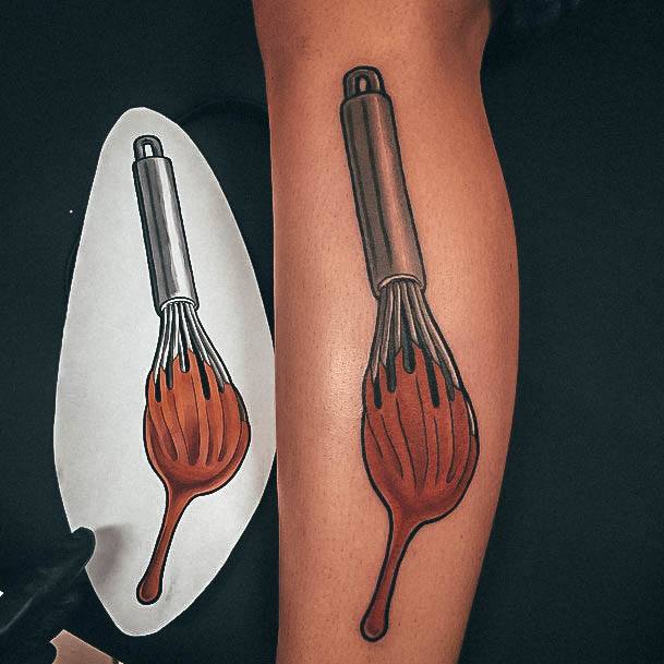 Terrific Design Ideas For Womens Cooking Tattoo