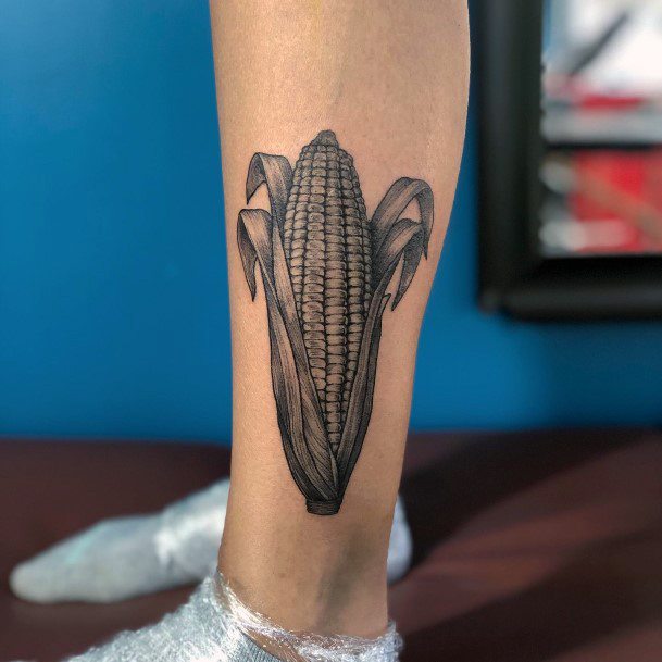 Terrific Design Ideas For Womens Corn Tattoo