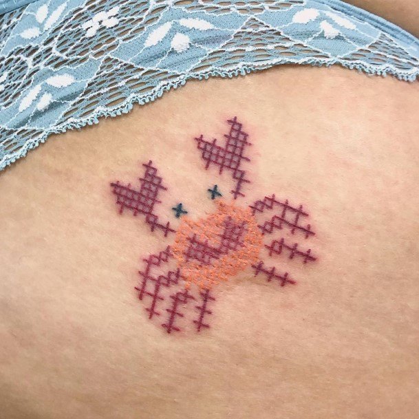 Terrific Design Ideas For Womens Cross Stitch Tattoo