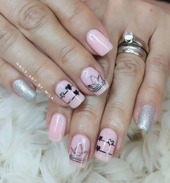 Terrific Design Ideas For Womens Crown Nail