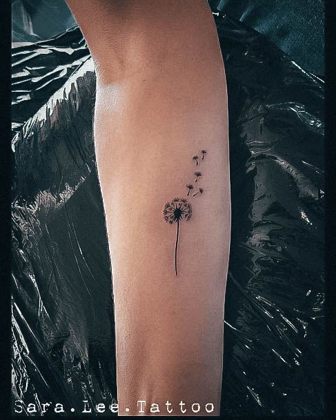 Terrific Design Ideas For Womens Dandelion Tattoo