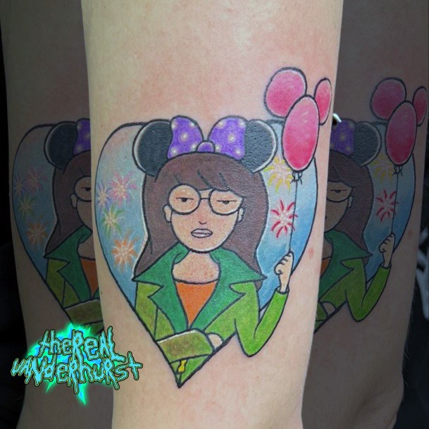 Terrific Design Ideas For Womens Daria Tattoo