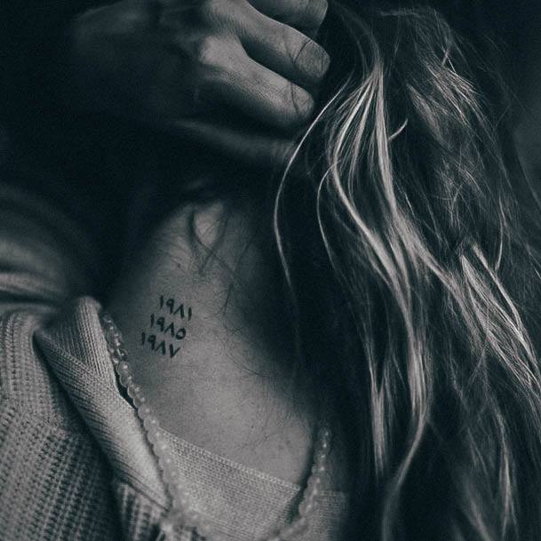 Terrific Design Ideas For Womens Date Tattoo