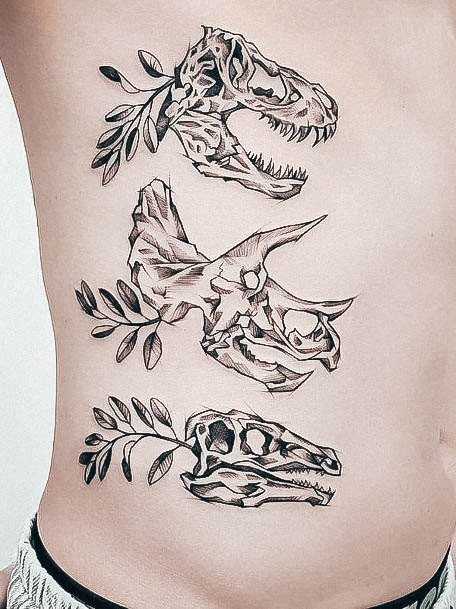 Terrific Design Ideas For Womens Dinosaur Tattoo