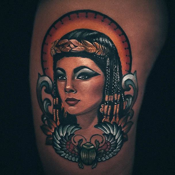 Terrific Design Ideas For Womens Egyptian Tattoo