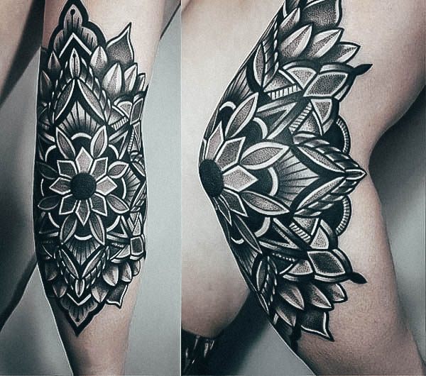 Terrific Design Ideas For Womens Elbow Tattoo