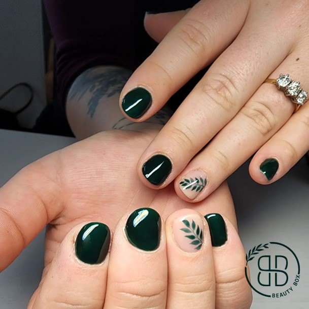 Terrific Design Ideas For Womens Emerald Green Nail