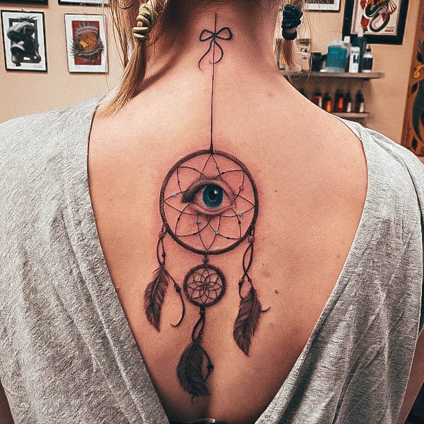 Terrific Design Ideas For Womens Evil Eye Tattoo