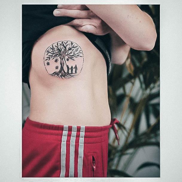 Terrific Design Ideas For Womens Family Tree Tattoo