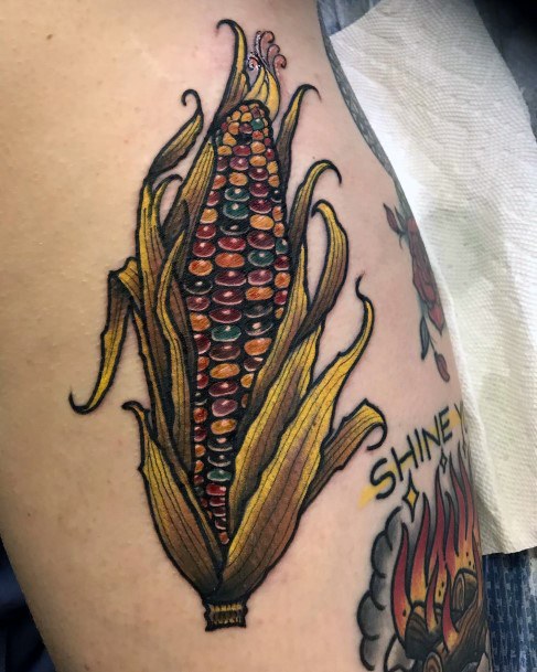 Terrific Design Ideas For Womens Farm Tattoo