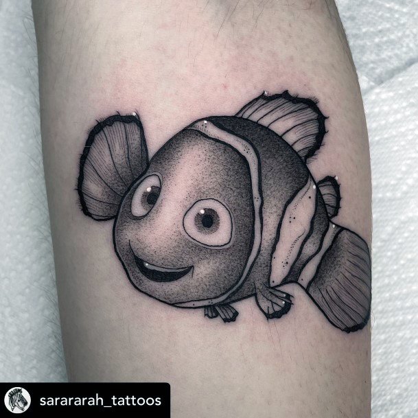 Terrific Design Ideas For Womens Finding Nemo Tattoo