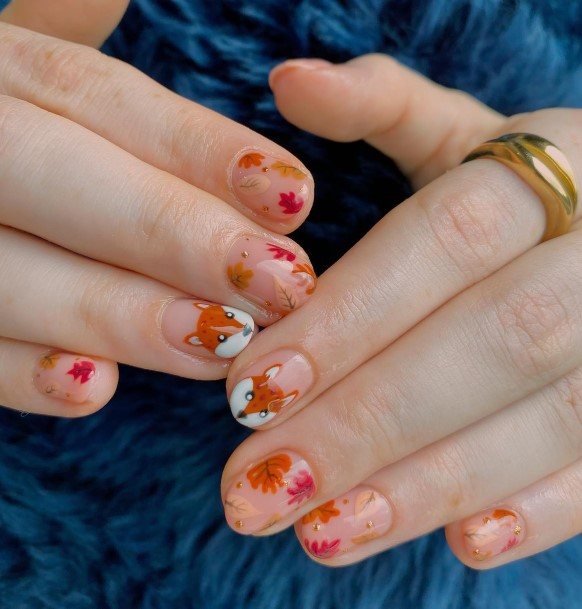 Terrific Design Ideas For Womens Fox Nail