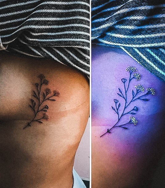 Terrific Design Ideas For Womens Glow In The Dark Tattoo