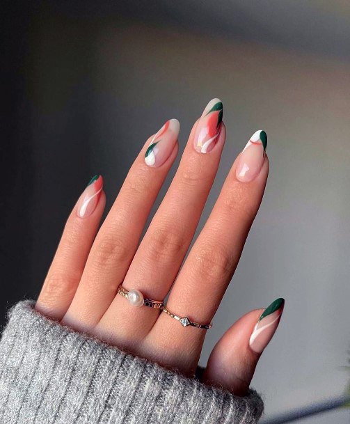 Terrific Design Ideas For Womens Green Dress Nail