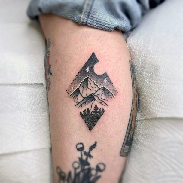 Terrific Design Ideas For Womens Hiking Tattoo