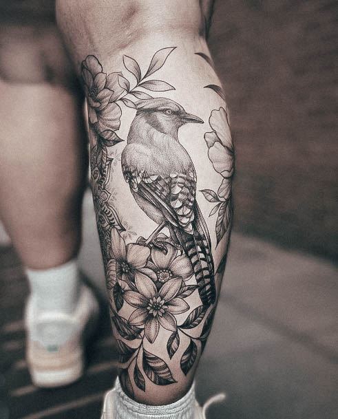 Terrific Design Ideas For Womens Leg Sleeve Tattoo