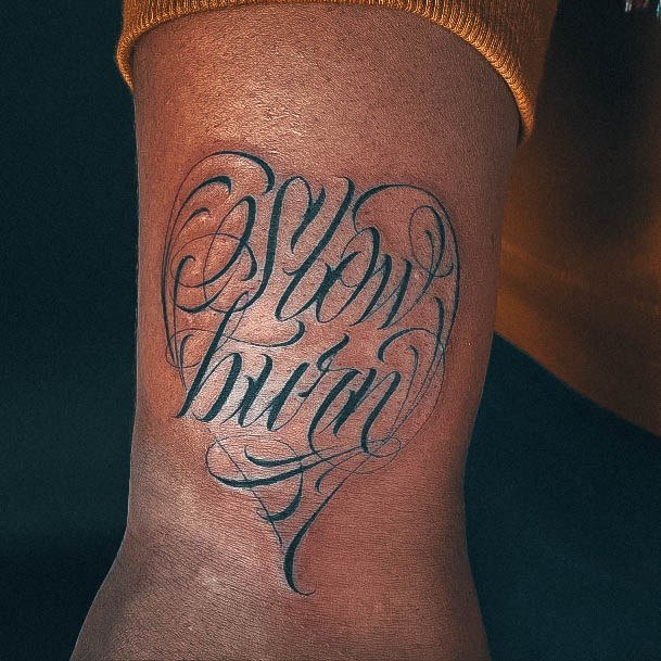 Terrific Design Ideas For Womens Lettering Tattoo