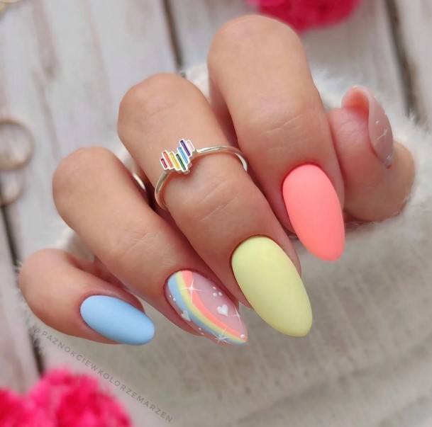 Terrific Design Ideas For Womens Matte Nail