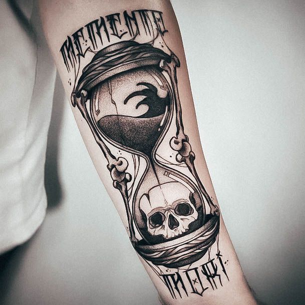 Terrific Design Ideas For Womens Memento Mori Tattoo