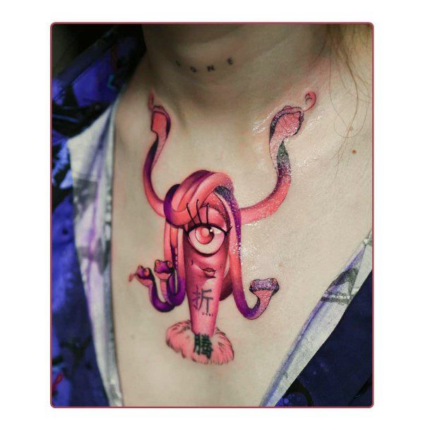 Terrific Design Ideas For Womens Monsters Inc Tattoo