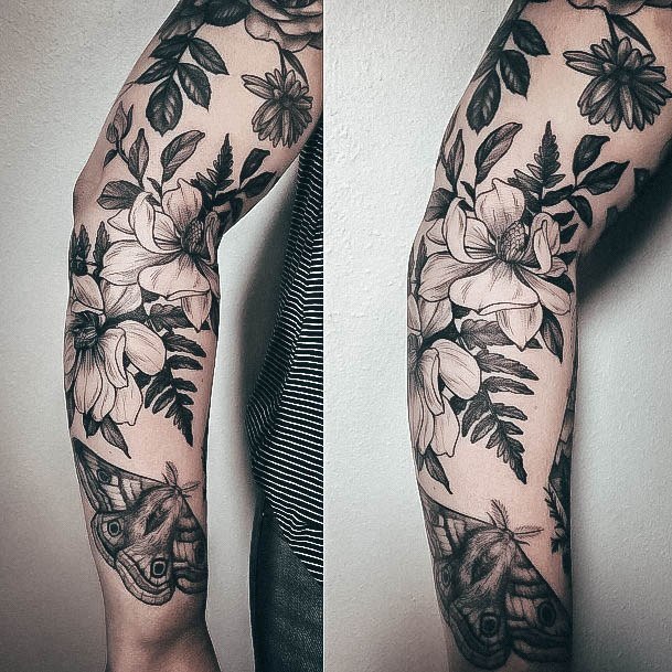 Terrific Design Ideas For Womens Nature Tattoo