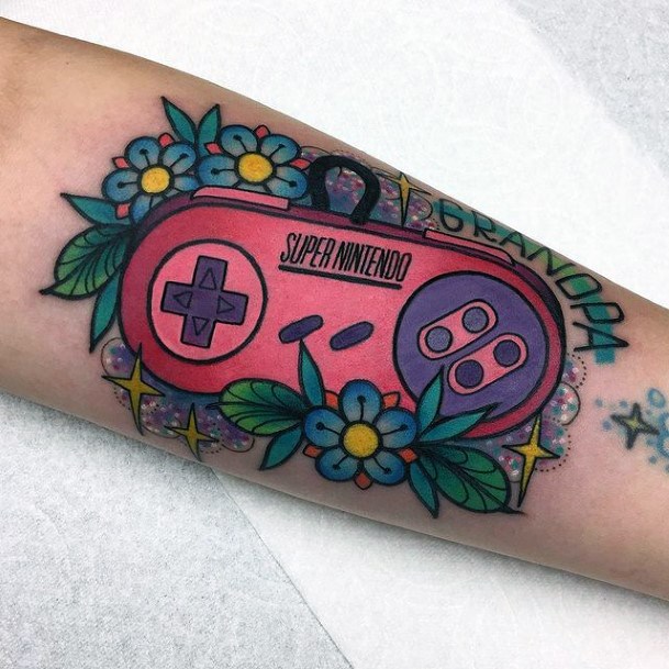 Terrific Design Ideas For Womens Pink Tattoo