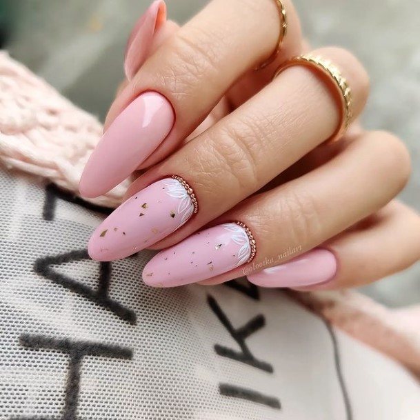 Terrific Design Ideas For Womens Short Pink And White Nail