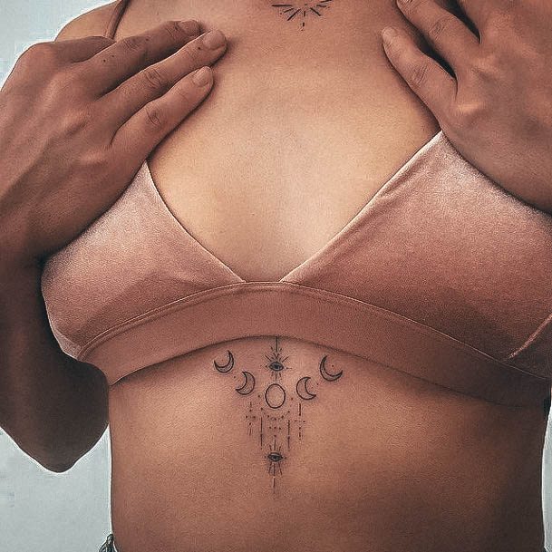 Terrific Design Ideas For Womens Small Chest Tattoo